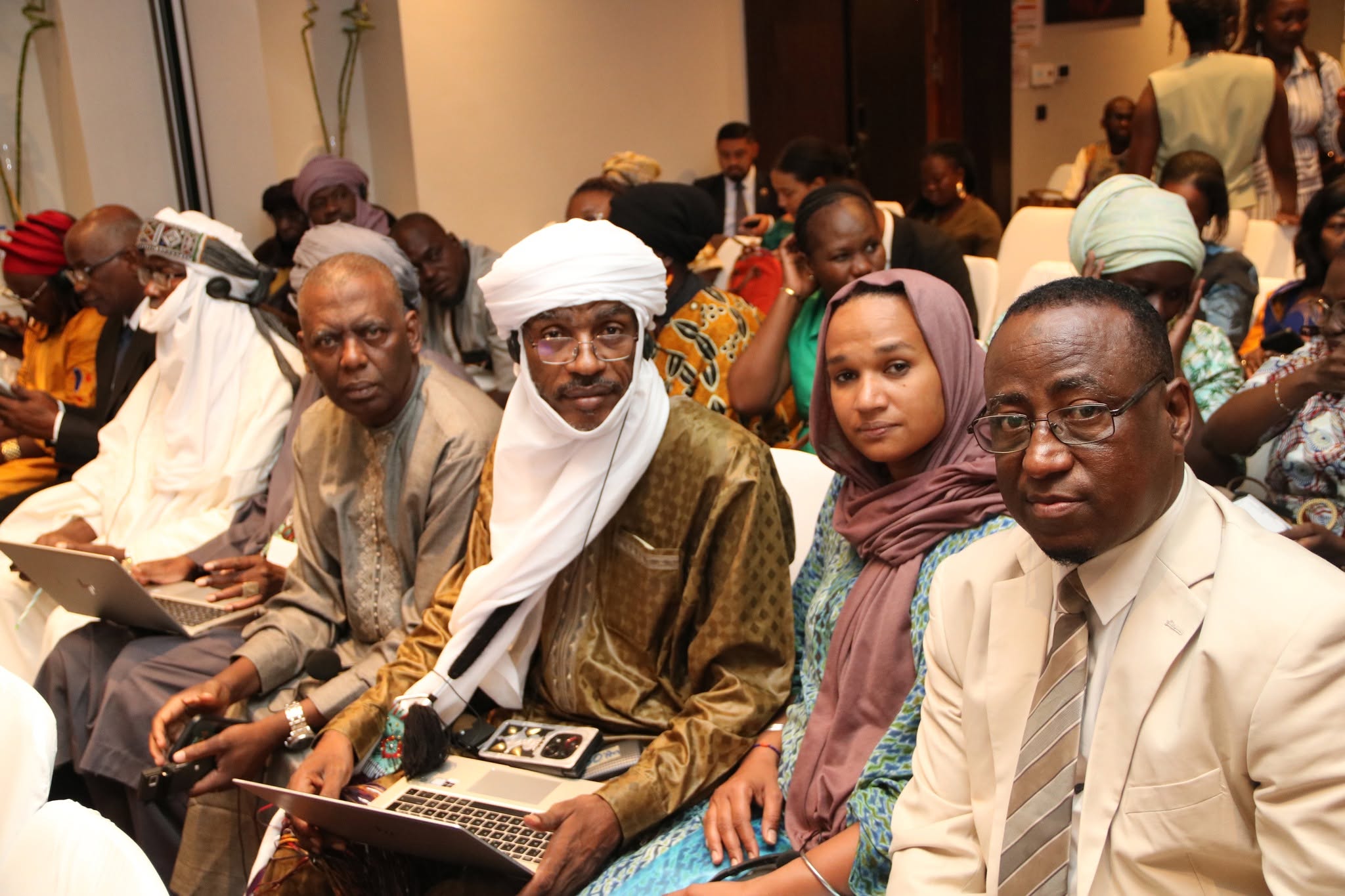 Participants following the panel at the NGOs Forum in Dakar